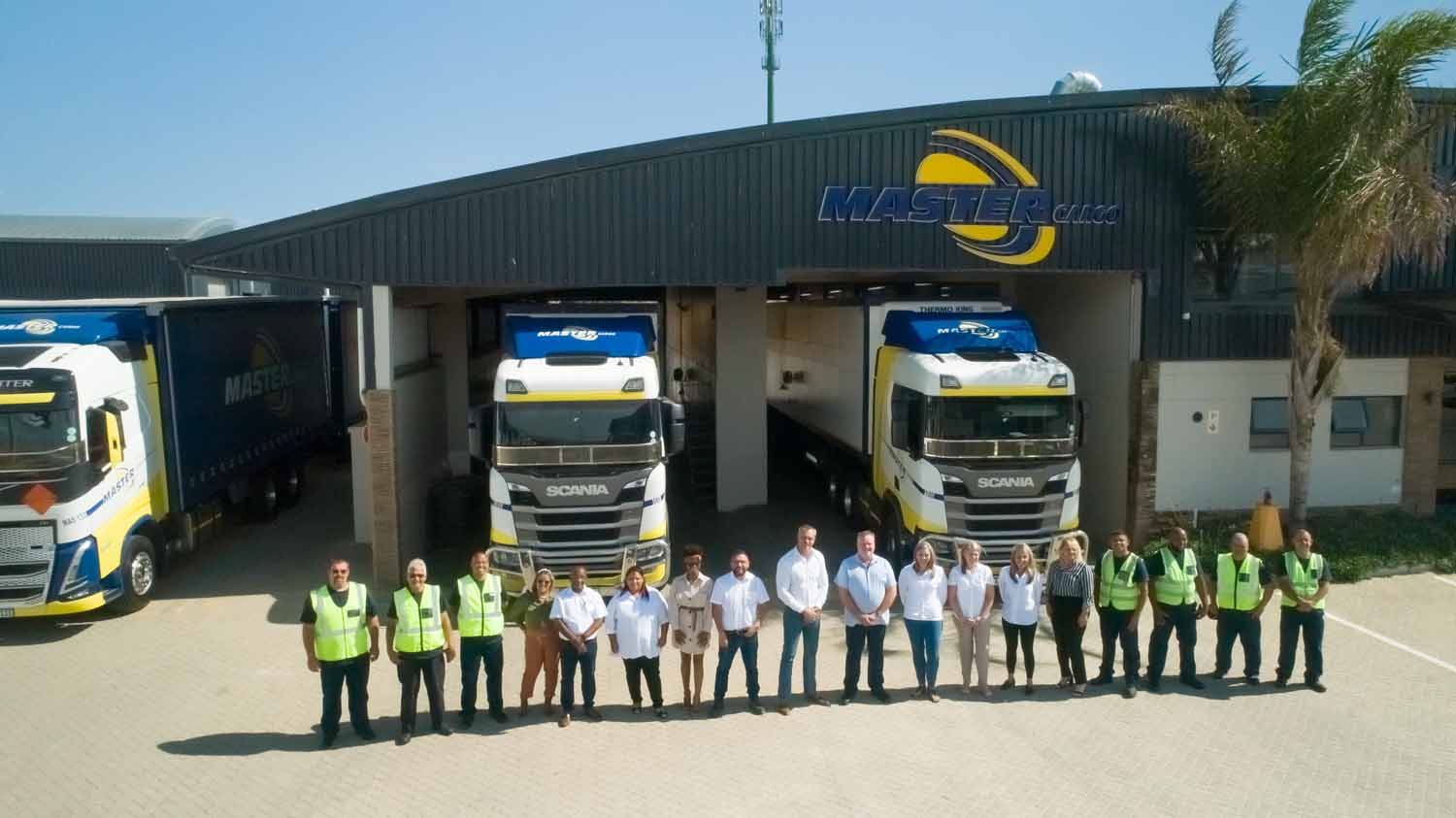 The Master Cargo team and fleet at the Durbanville depot